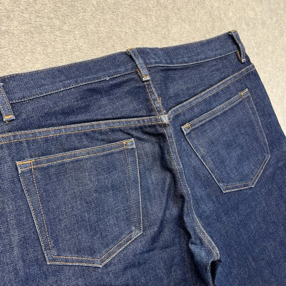A.P.C. New Standard Selvedge Raw Denim Jeans Men's 30 Indigo Made in Macau